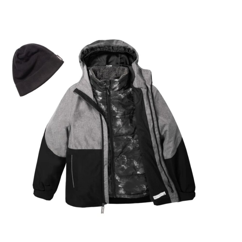 NWT Gerry Boys Systems Black and Gray Jacket size Small